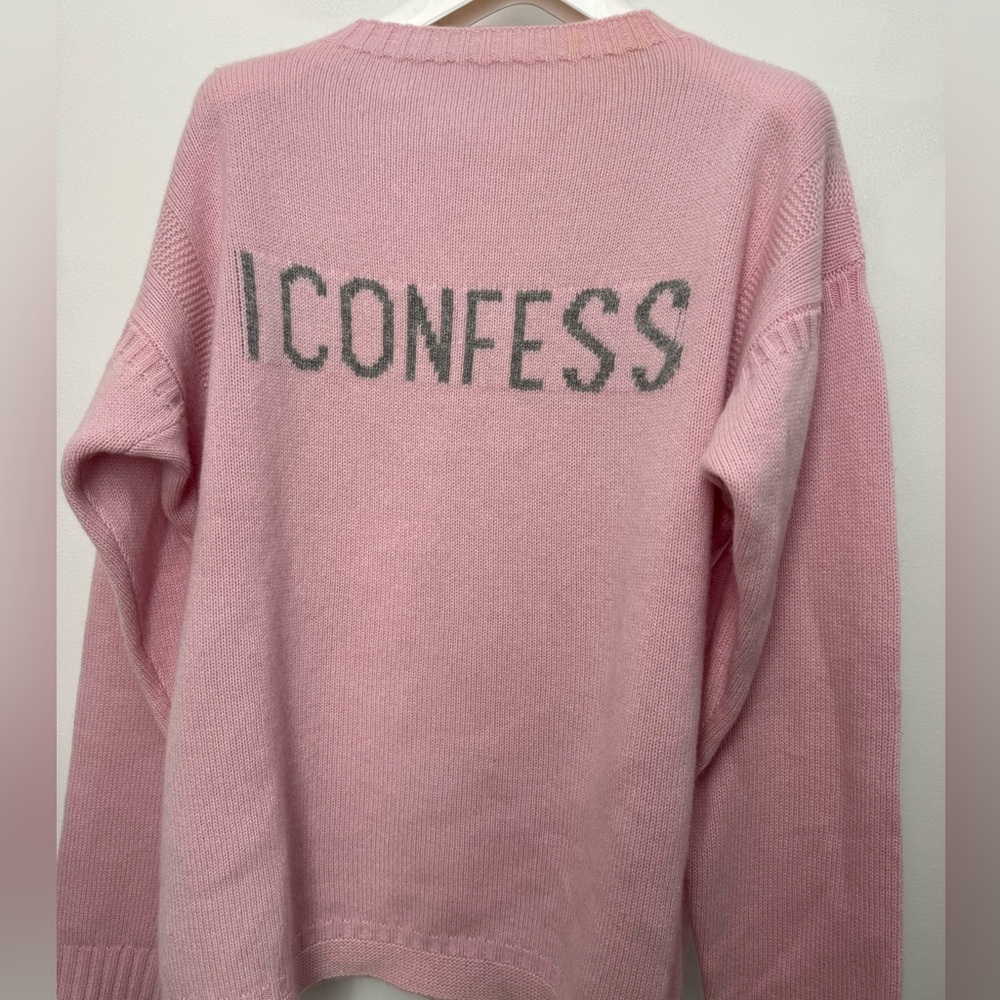 Olympia Le Tan cashmere sweater. Never worn. S